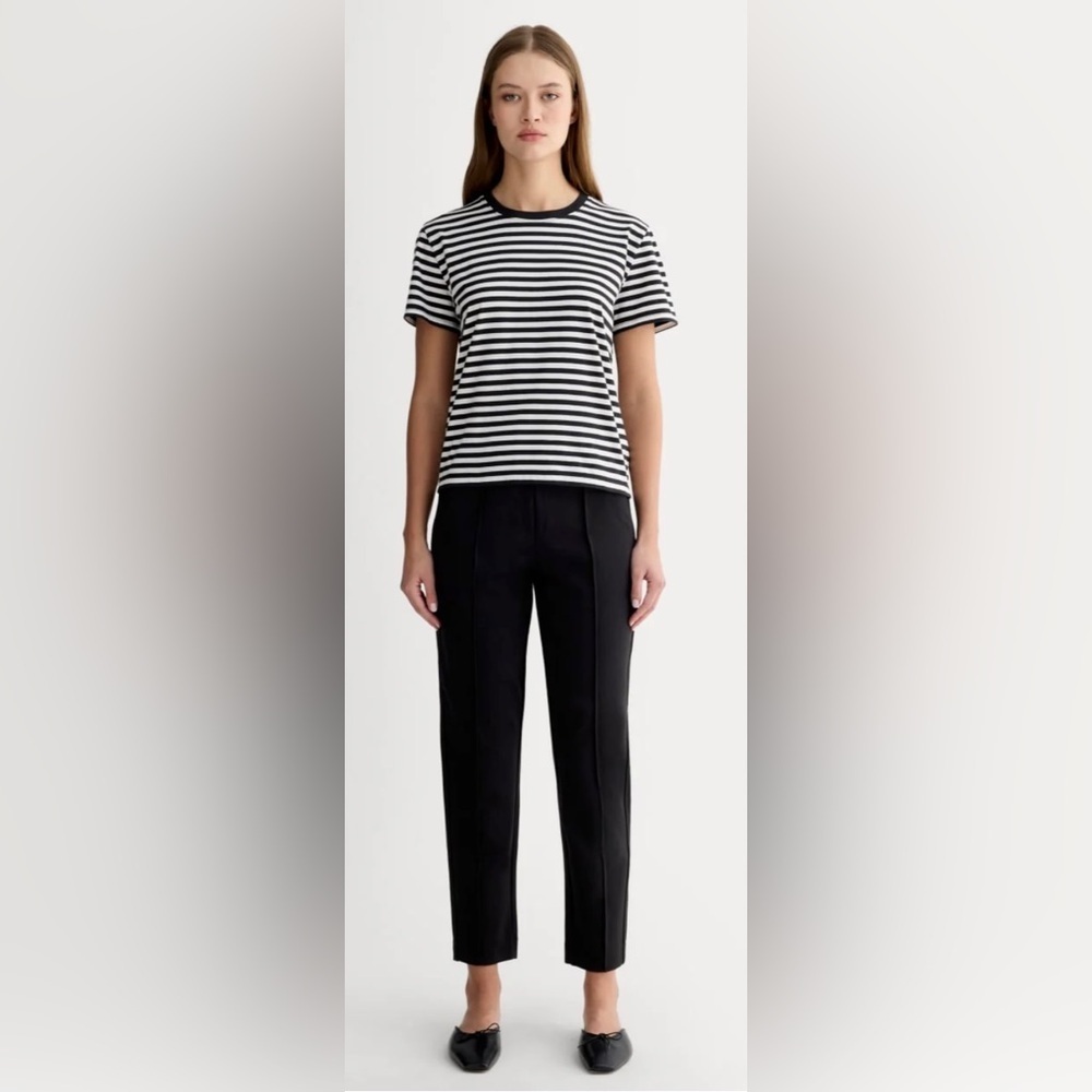 Everlane Women’s Elastic Waist “Dream Pant” Classic Black Size Large - Picture 1 of 6